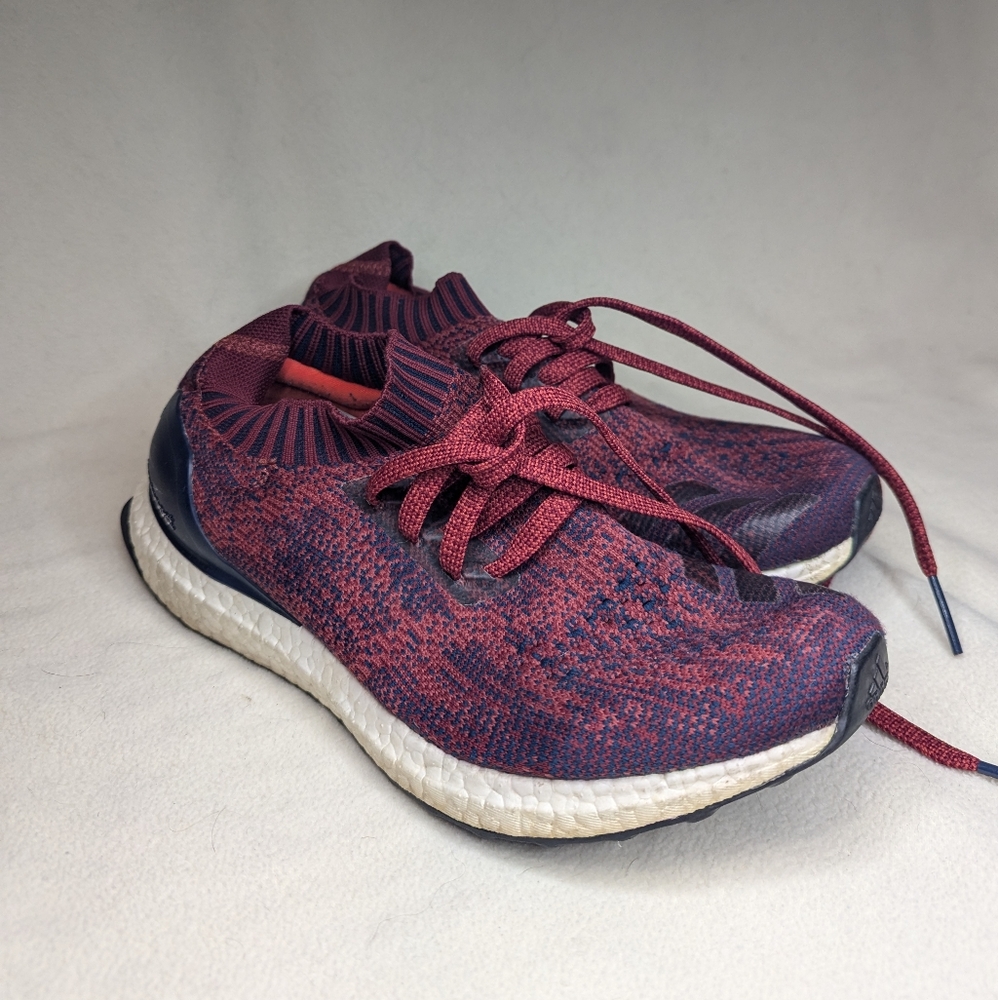Adidas Ultraboost Uncaged Burgundy Sneakers Men's Size 7.5